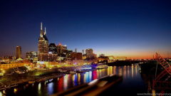 Aerial Night Skyline of Nashville, Tennessee Nashville is the capital of the U.S. state of Tennessee and the county seat of Davidson county. It is (nashville )