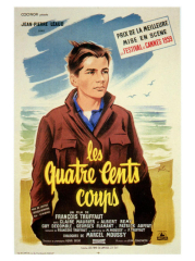 400 Blows, French Movie Poster, 1959