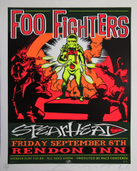 Foo Fighters Spearhead Rock Concert
