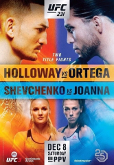 UFC 231 Holloway VS Ortega Fight Event