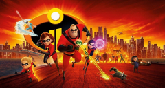 Incredibles 2 Movie Brad Bird 2018 Film Banner