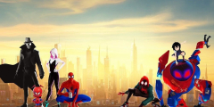 Spider Man Into The Spider Verse Movie Banner Film