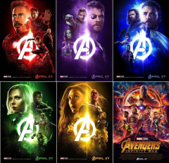 Avengers Infinity War Movie Characters Film