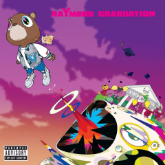 Kanye West Graduation Studio Music Album Cover