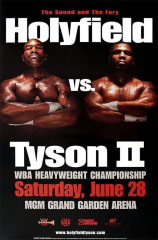Mike Tyson VS Holyfield Boxer Boxing Sports