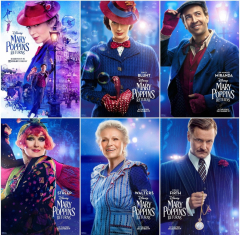 Mary Poppins Returns Movie Characters Film Art