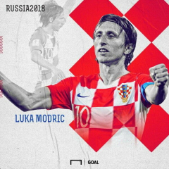 Luka Modric - World Cup 2018 Croatia Soccer Player