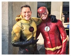 THE FLASH &quot;GRANT GUSTIN&quot; & TOM CAVANAGH as Dark Flash