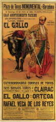 Vintage Spanish - Arenas Barcelona Bullfight