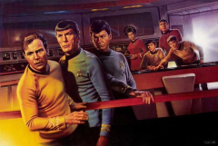 Star Trek Version Enterprise Crew Original Movie
