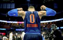 Russell Westbrook - OKLAHOMA CITY THUNDER OKC Basketball NBA