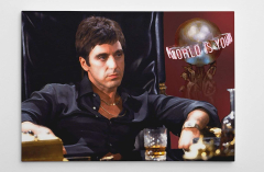 Al Pacino (the world is yours al pacino) (LIIJPGG Al Pacino Scarface ative Painting Living Room s Bedroom Painting)