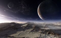 Alien Planet (planet surface )