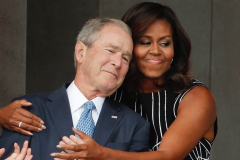 George W. Bush (Michelle Obama) (Barack Obama)