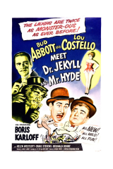 Abbott and Costello Meet Dr. Jekyll and Mr. Hyde - Movie Poster Reproduction