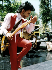 American Singer Prince (Prince Rogers Nelson) in the 80&#x27;S
