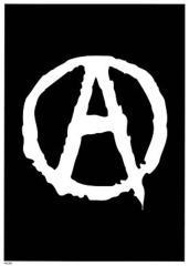 Anarchy (Logo) Art Poster Print