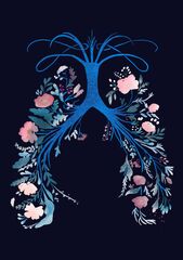 Five feet apart lungs | Lungs, Lungs drawing ...