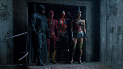 Batman Flash Cyborg And Woman Woman In Justice League