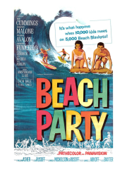 Beach Party, Annette Funicello, Frankie Avalon, 1963