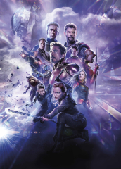 Black Widow Avengers Endgame Official Poster