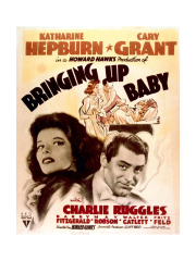 Bringing Up Baby - Movie Poster Reproduction