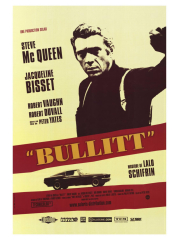 Bullitt, French Movie Poster, 1968