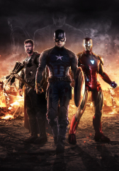 Captain America Iron Man Thor Avengers