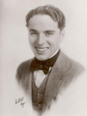 Charlie Chaplin (Sir Charles Spencer) English Comedian and Actor as Himself