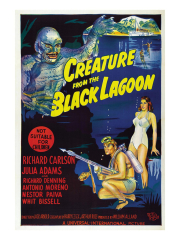 Creature from the Black Lagoon, Richard Carlson, Julie Adams, 1954