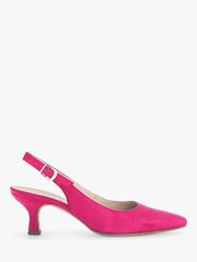 Gabor Lindy Kitten Heel Slingback Court Shoes