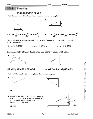 Trigonometric Ratios Worksheet 2 Answers - able Word Searches