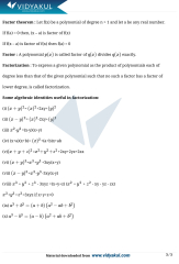 Class 9th Math Polynomials NCERT Notes CBSE 2023