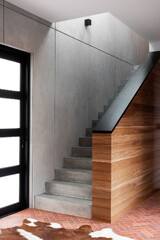 75 Industrial Concrete Staircase Ideas You'll Love - November ...