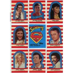 1983 Topps Superman 3 Trading Card Set (99) Nm/mt