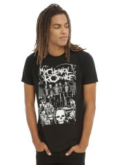 Hot Topic My Chemical Romance (My Chemical Romance Tricou ) (My Chemical Romance The Black Parade Men's T-Shirt)