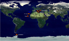 High variability of interaction energy between volcanic particles ...