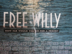 FREE WILLY US ONE SHEET LORI PETTY 1993 – Rendezvous Cinema