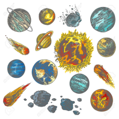 Solar System (Planets Scetch)