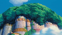 Castle in the Sky (Laputa Background)