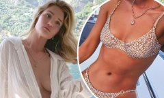 Rosie Huntington-Whiteley shows off her incredible bikini body in ...