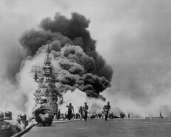 USS Bunker Hill (Battle of Okinawa)