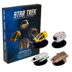 Eaglemoss STAR TREK Collector's Shuttles Sets Starships Collection ...