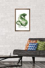 Wizarding World: Harry Potter - Slytherin Illustrated House Logo ...