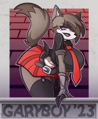 Furry emo wolf girl - tamelia-stickdesign.de