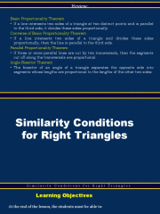 Right Triangle Similarity Theorem | PDF | Triangle | Euclidean ...