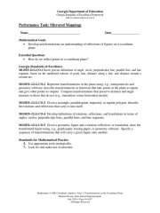 Reflections Task | PDF | Cartesian Coordinate System | Coordinate ...