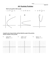 Equation of A Parabola W S 3 | PDF | Graph Theory ...