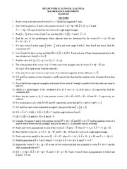 DPSK MATH Assignment 2022-23 Ch10 Ch13 | PDF | Line (Geometry ...