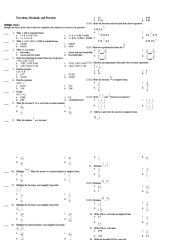 Fractions Percent Decimals Math 7 | PDF | Fraction (Mathematics ...